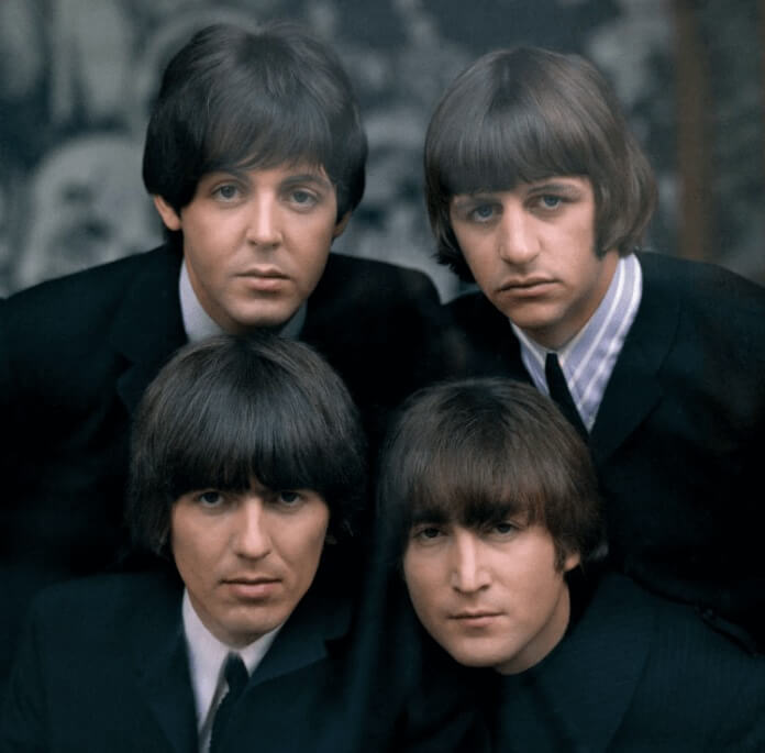 The Beatles' groupe photo
